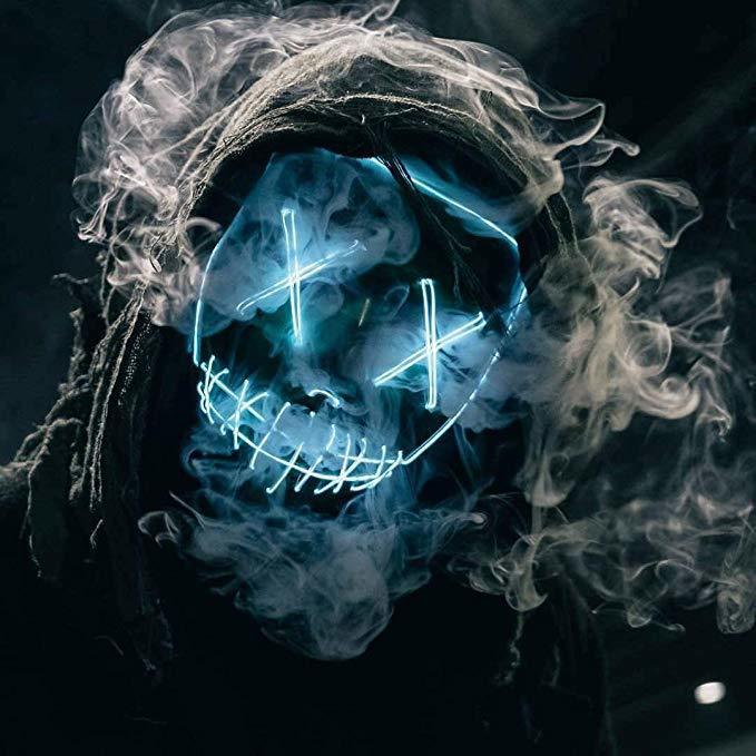 LED Halloween Purge Mask-BUY 2 FREE SHIPPING